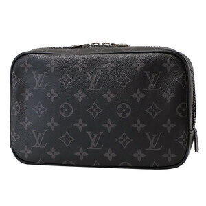 Louis Vuitton Trusse Toilette Monogram Eclipse Black travel pouch gray
